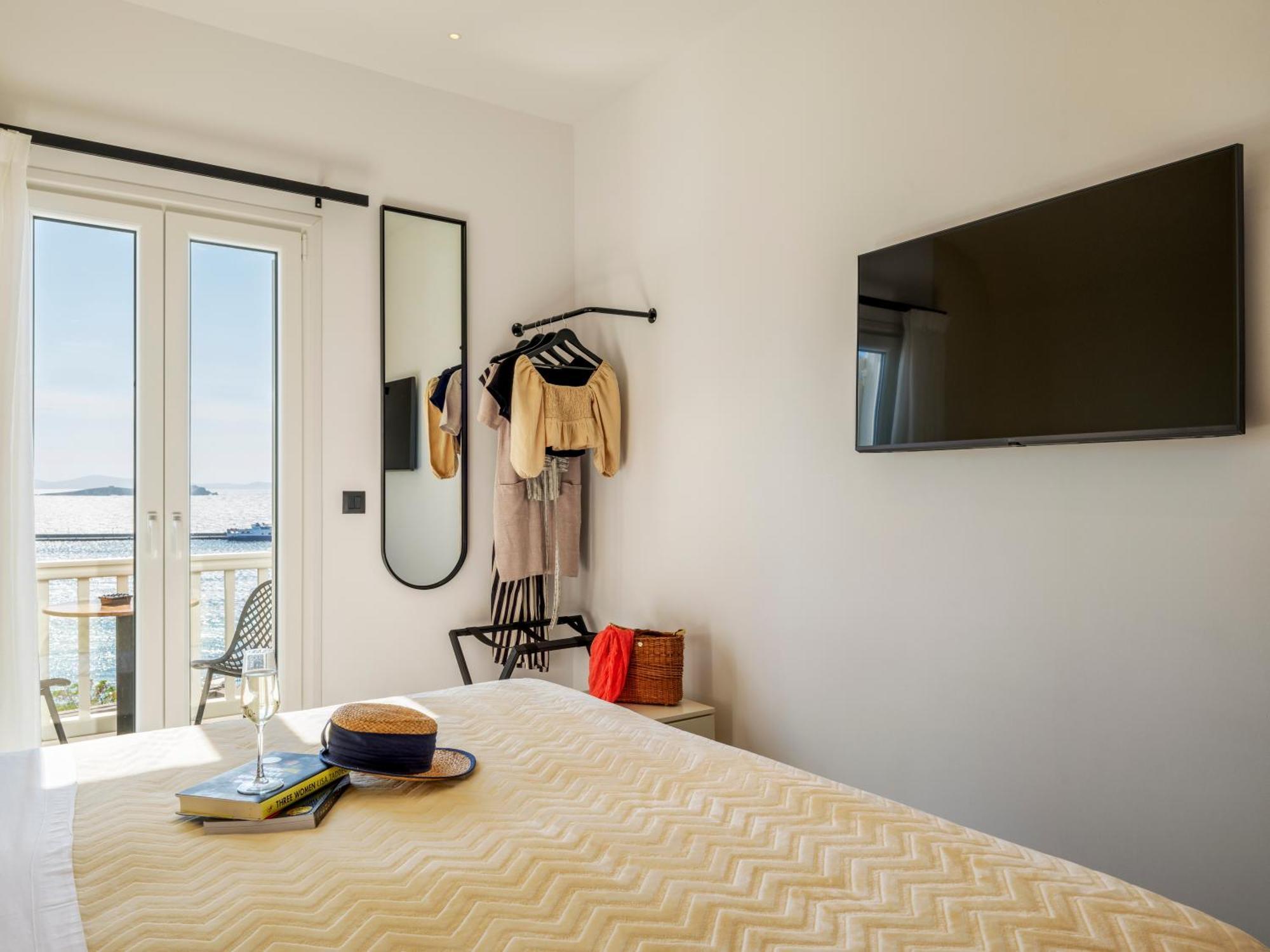 Yalos Hotel Sunset View Mykonos Town Private Rooms Kültér fotó